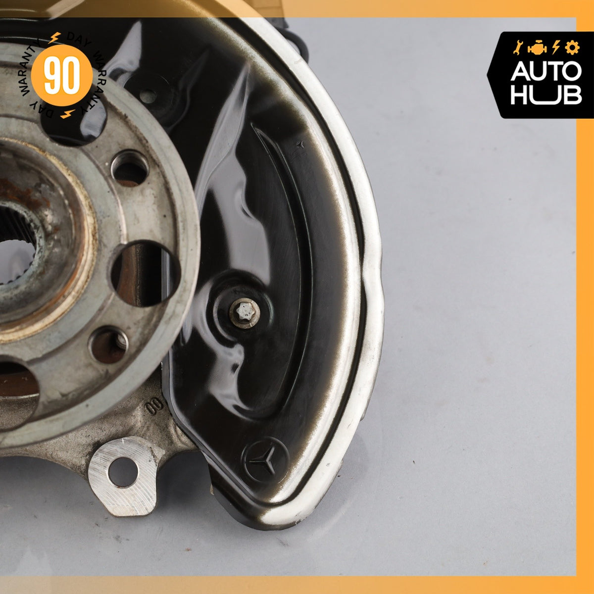 17-20 Mercedes W213 E300 E350 Rear Left Side Spindle Knuckle Hub OEM 84k - photo 5
