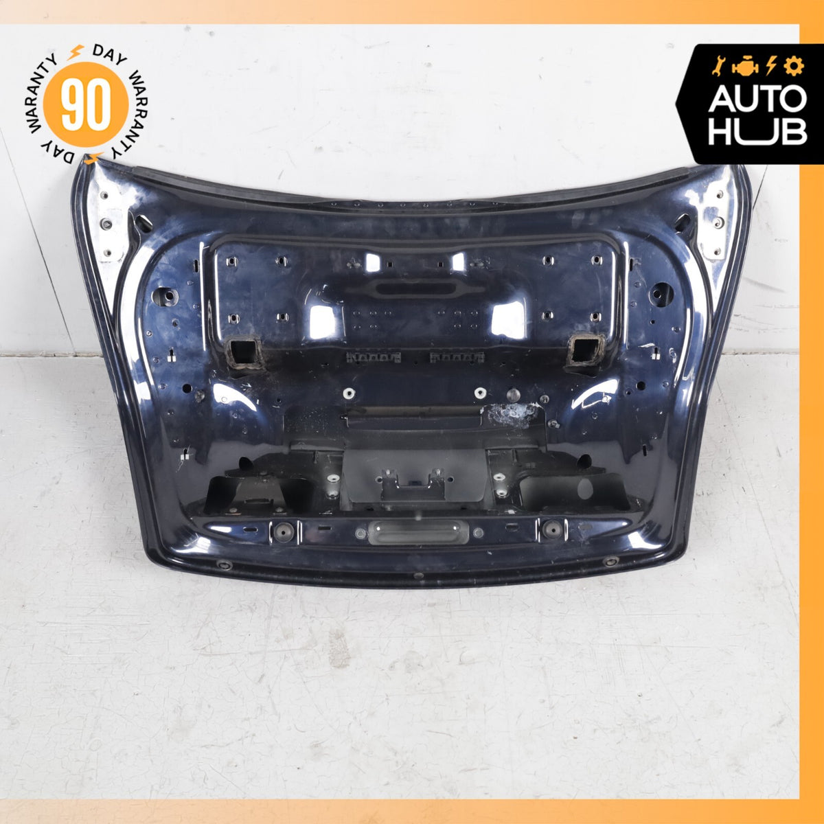 03-10 Bentley Continental GT Coupe Trunk Lid Panel Assembly Blue OEM 65k - photo 9