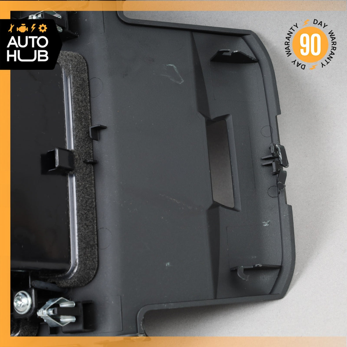 15-16 Porsche Macan 95B Center Console Cupholder Storage Compartment Black OEM - photo 20
