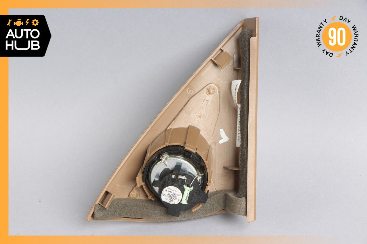 07-13 Mercedes W221 S600 S550 Door Corner Speaker Left Driver Side Brown OEM - photo 6