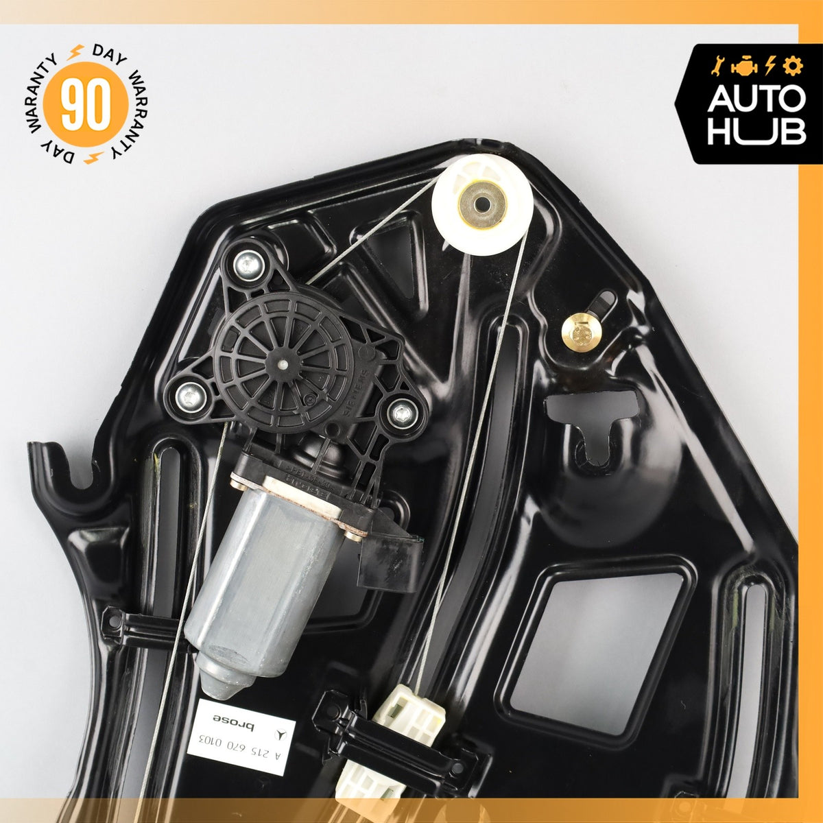00-06 Mercedes W215 CL500 CL55 AMG Rear Left Window Regulator w/Motor OEM - photo 3