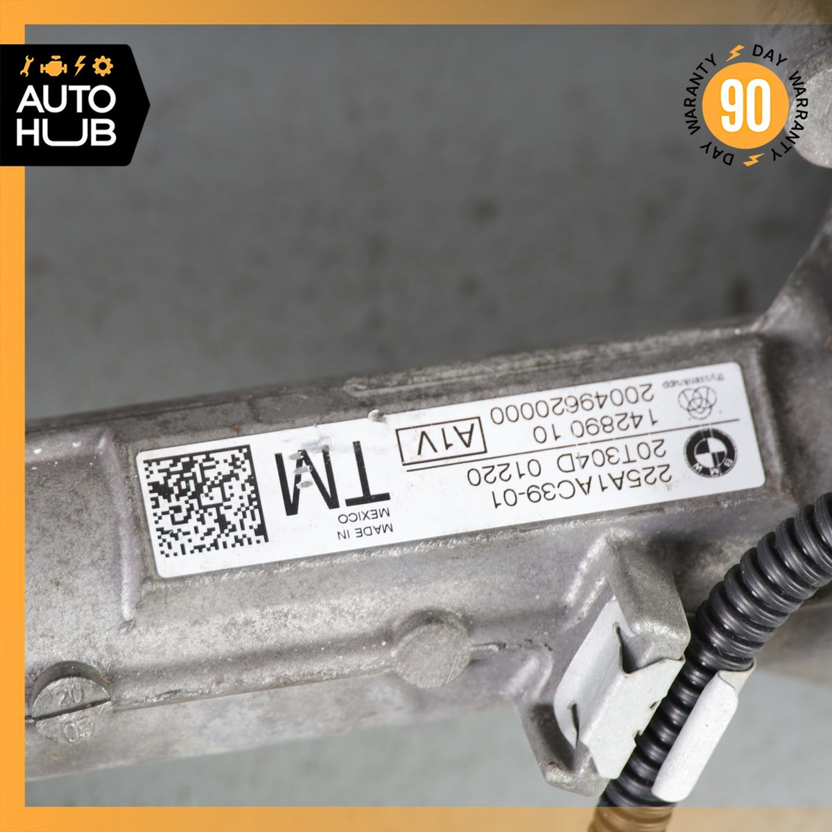 19-23 BMW G05 X5 X6 X7 Electric Power Steering Rack Assembly OEM 44k - photo 11