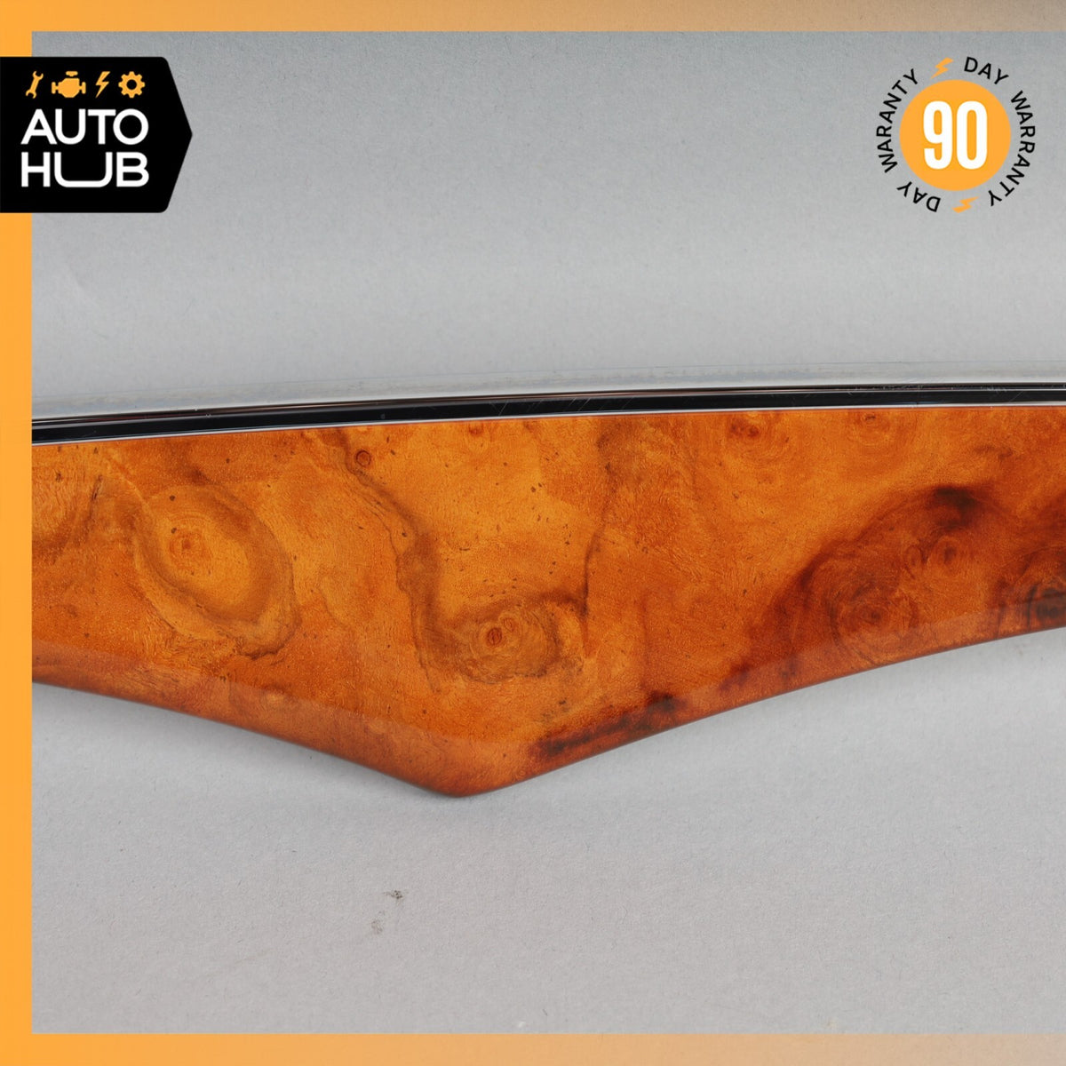 03-09 Mercedes W211 E350 E320 E550 Rear Right Passenger Side Door Trim Wood OEM - photo 3