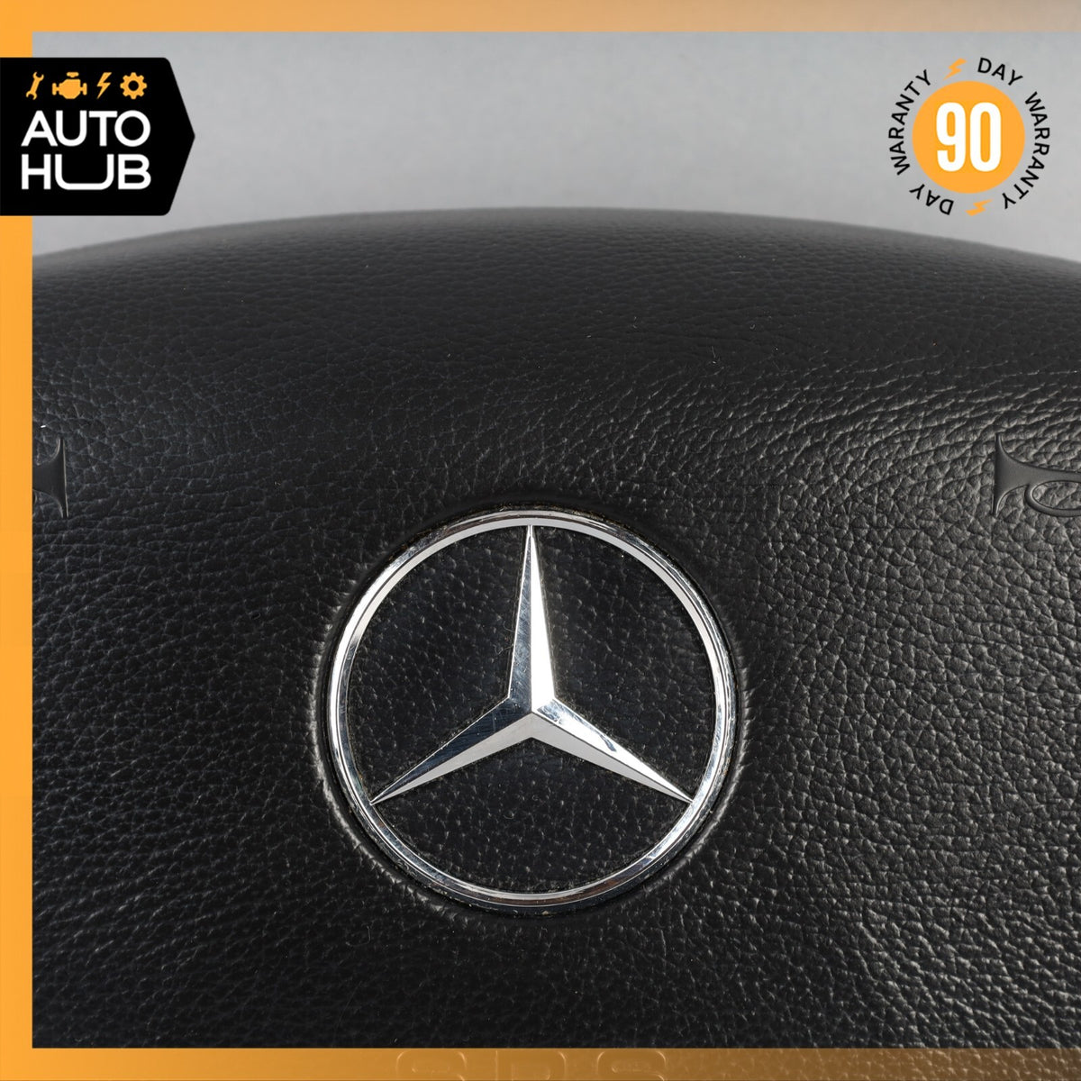 Mercedes W211 E350 CLS55 CLK350 SL500 Steering Wheel Airbag Air Bag Black OEM - photo 3