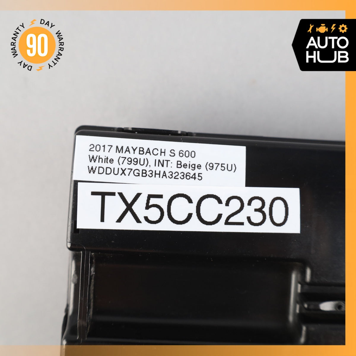 2017 Mercedes W222 Maybach S600 Temperature A/C Climate Control Module Unit OEM - photo 9