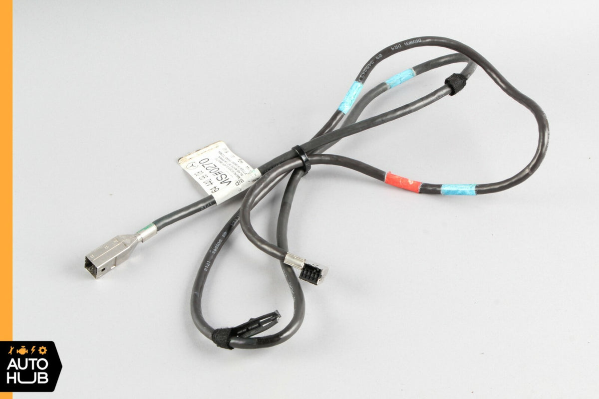06-10 Mercedes X164 GL450 R350 Seat Headrest Screen Monitor Display Cable Right - photo 7
