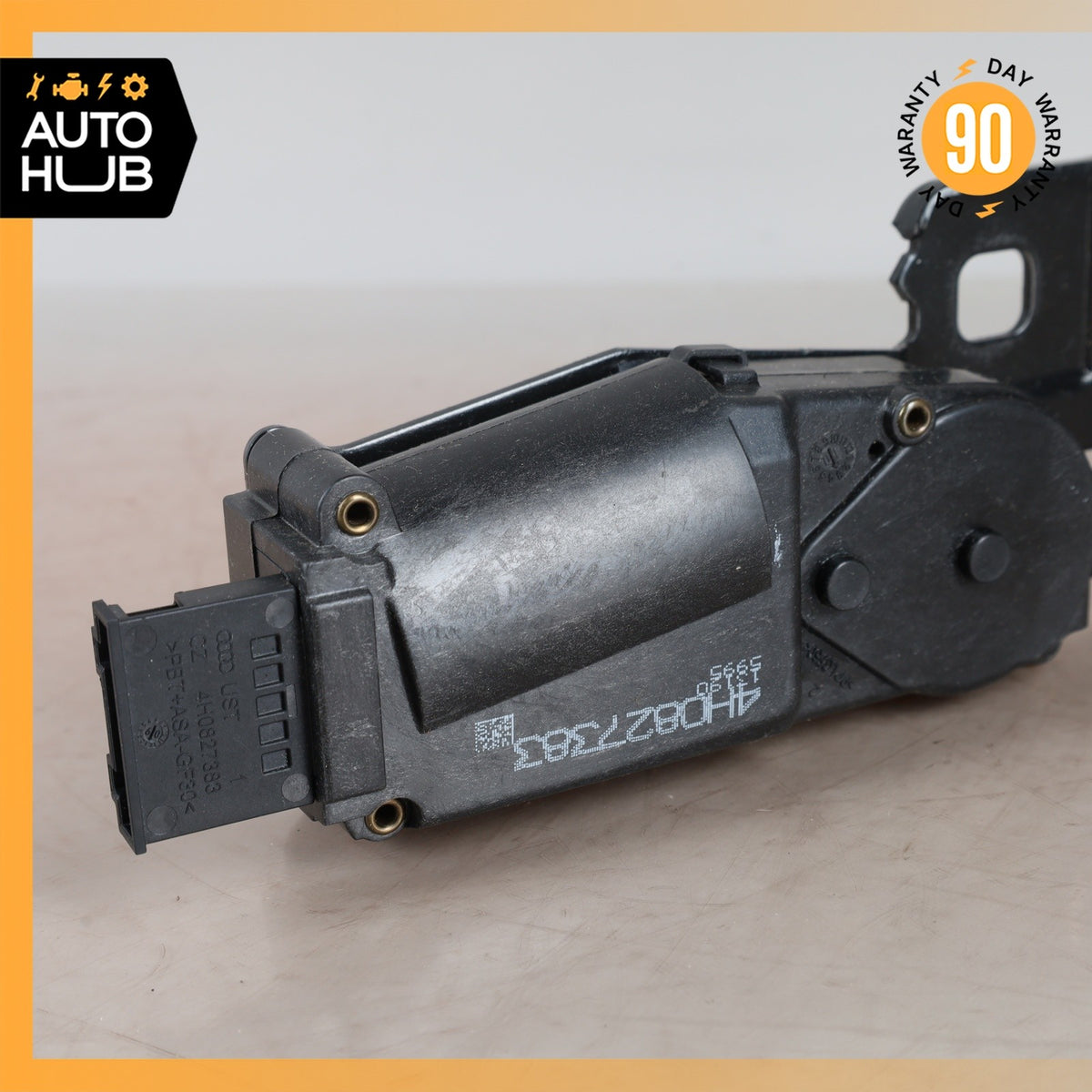 11-18 Audi D4 A8 Trunk Boot Lock Latch Striker w/ Motor 4H0827383A OEM - photo 3