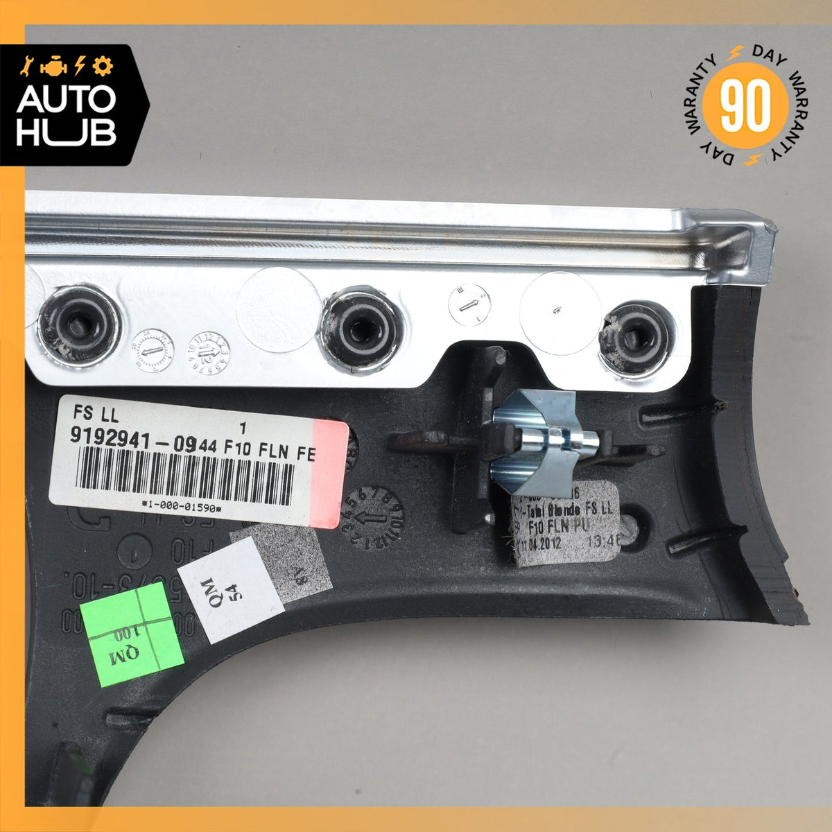 11-16 BMW F10 ActiveHybrid 5 Headlight Control Switch Trim Bezel OEM - photo 8