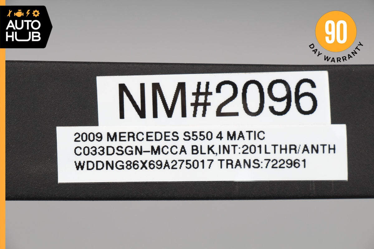 07-09 Mercedes W221 S550 S63 Panoramic Roof Wind Air Deflector 2217800144 OEM - photo 12
