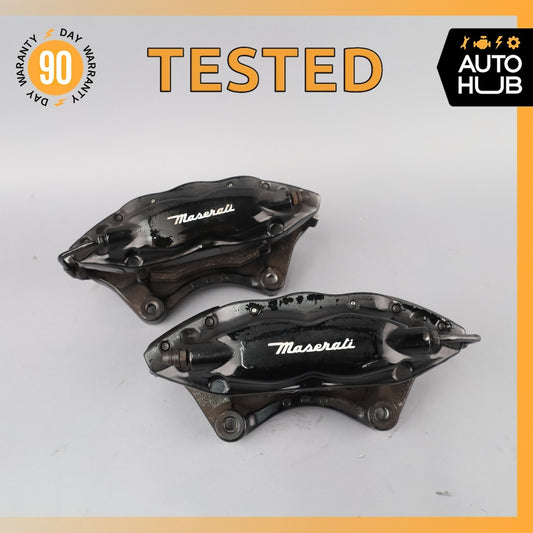 Maserati Quattroporte M156 S Q4 Rear Brake Caliper Set of 2 670006306 OEM - photo 1