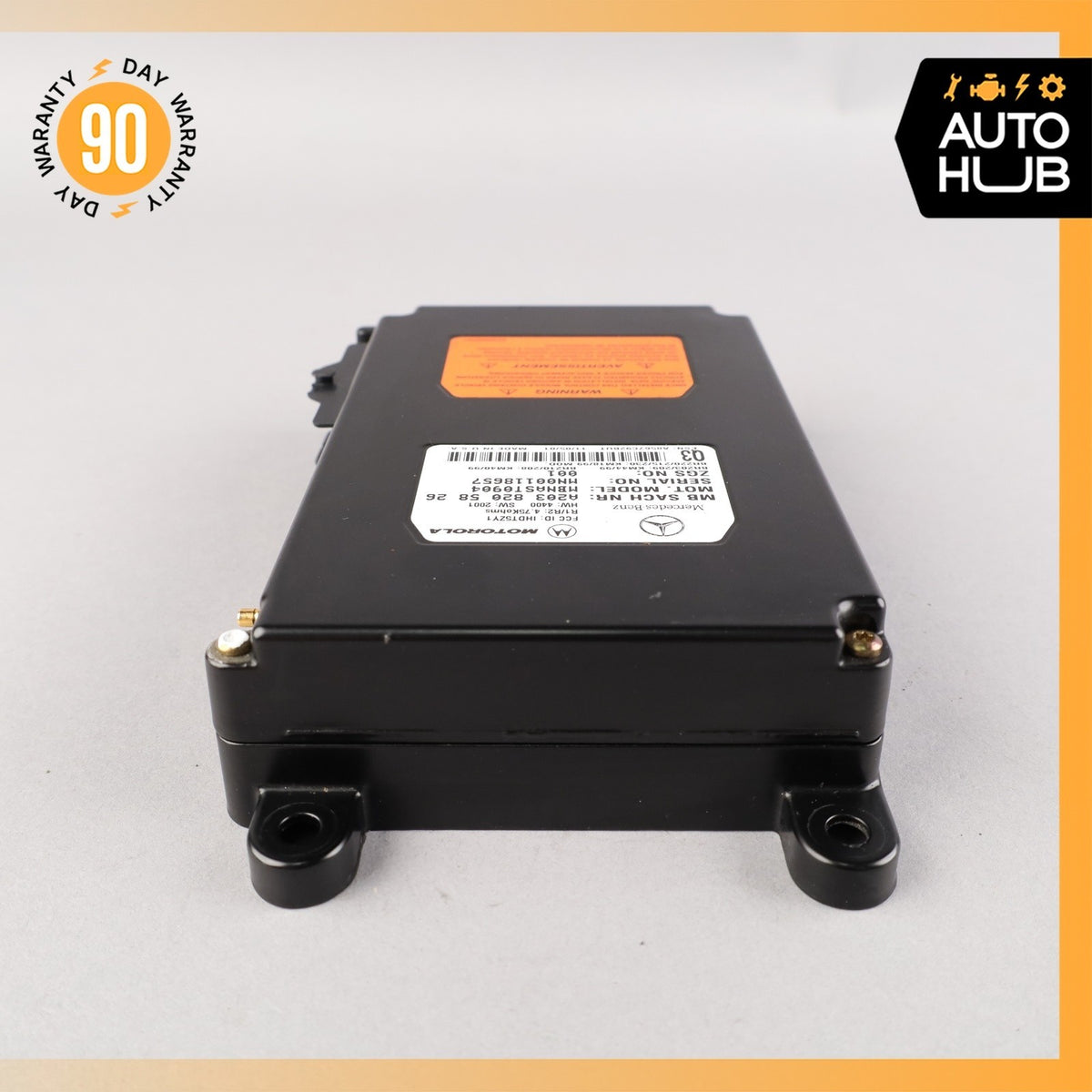 Mercedes W208 CLK430 SL550 CL55 AMG Voice Command Control Module 2038205826 OEM - photo 3