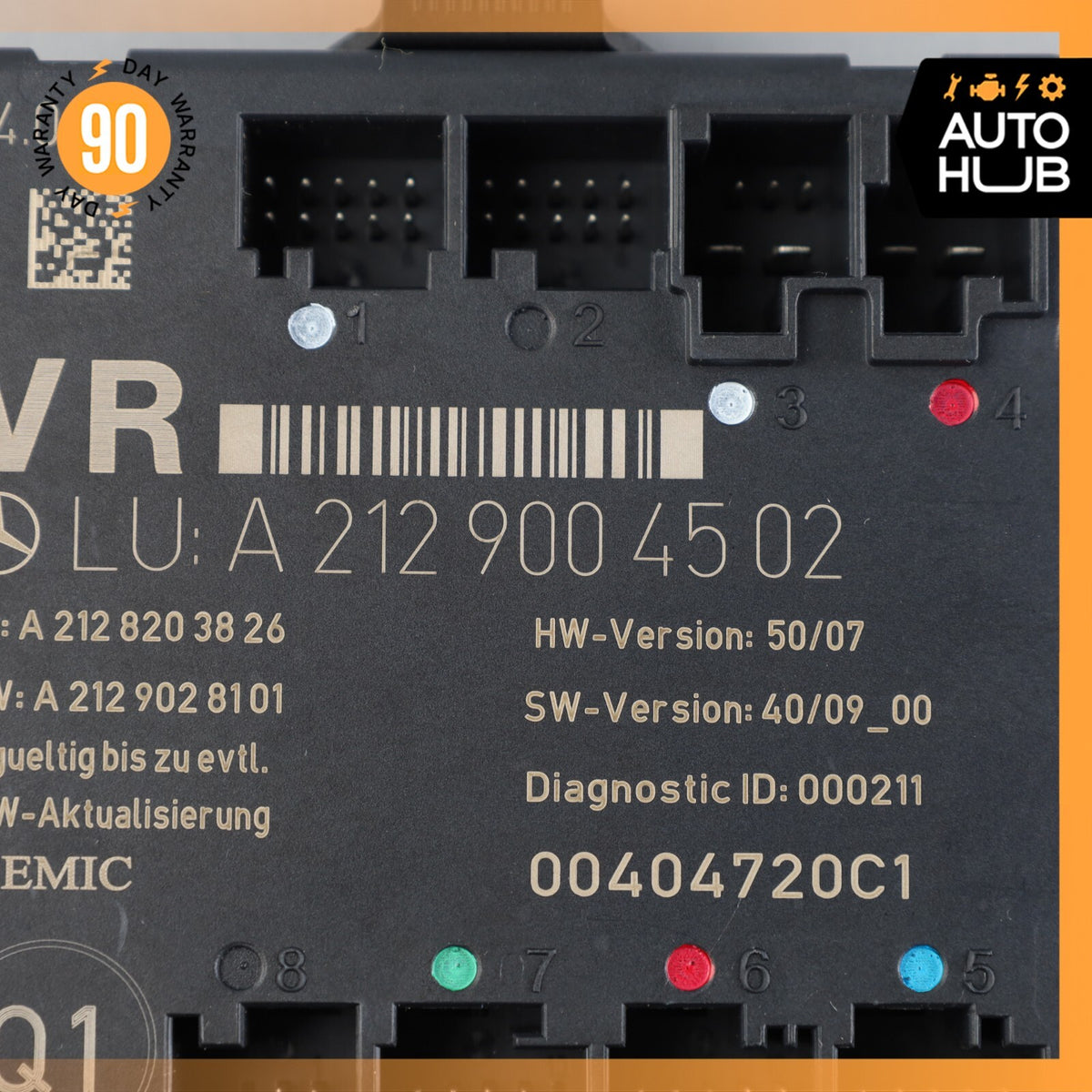 08-12 Mercedes W207 E350 C300 GLK350 Front Right Side Door Control Module OEM - photo 7