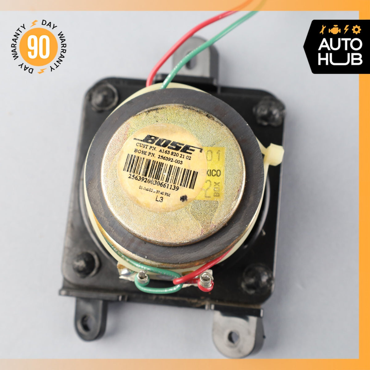 02-05 Mercedes W163 ML500 ML55 AMG D-Pillar Tweeter Speaker Rear Left Side OEM - photo 6