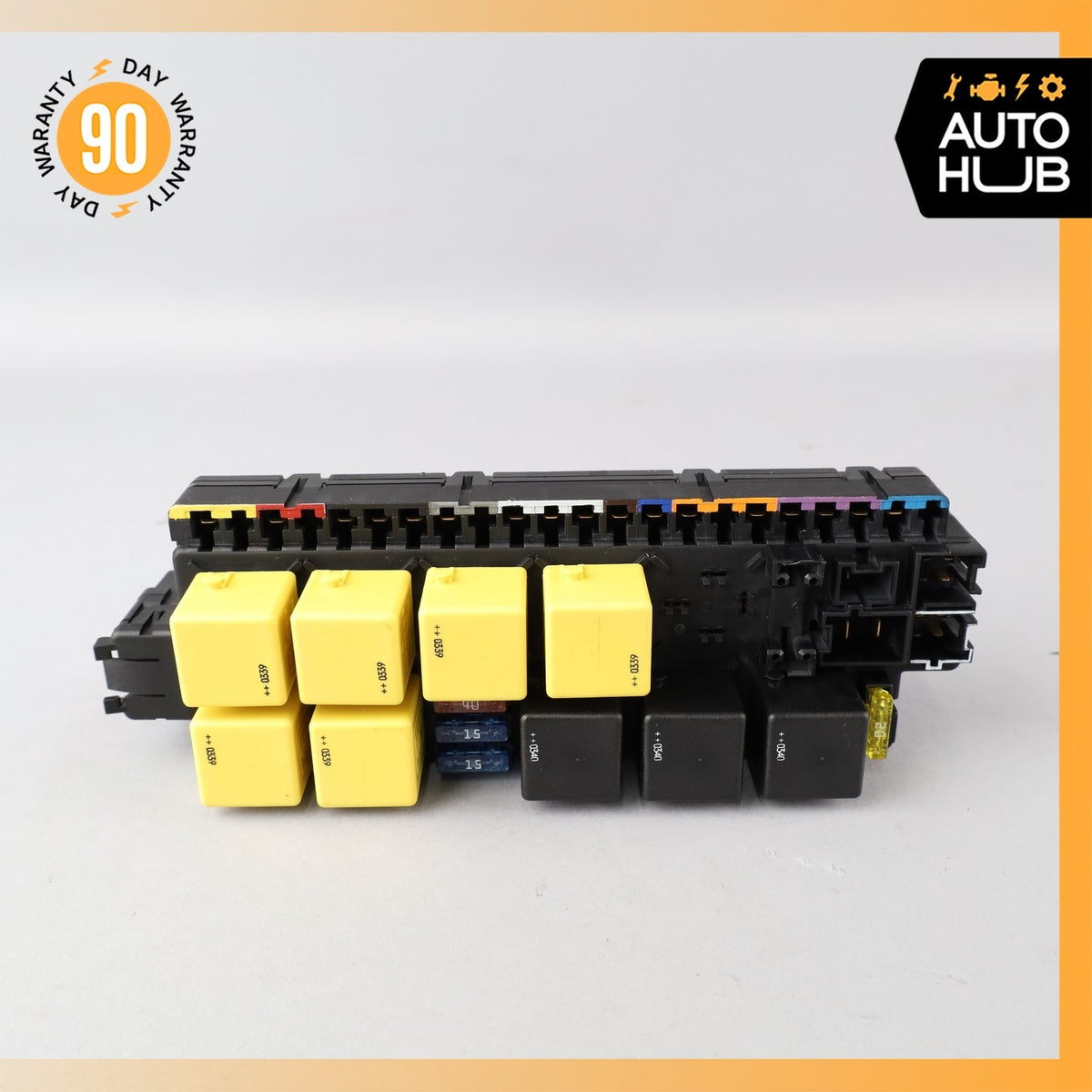 03-12 Mercedes R230 SL500 SL55 AMG Front Left SAM Fuse Box Control Module OEM - photo 2