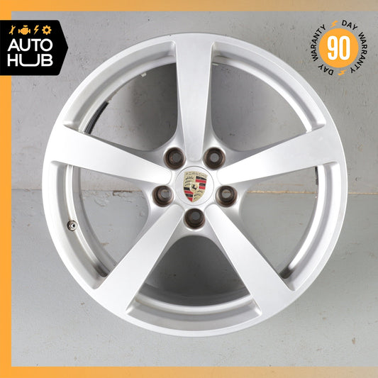 Porsche Macan 95B S 8 x 18 18" Front Wheel Rim Silver 95B601025AP OEM - photo 1