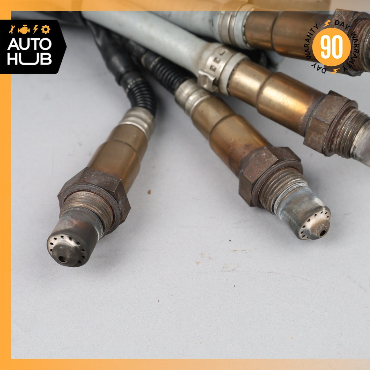 11-18 Porsche Cayenne 958 S Hybrid Oxygen O2 Sensor Lambda Set of 4 OEM - photo 2