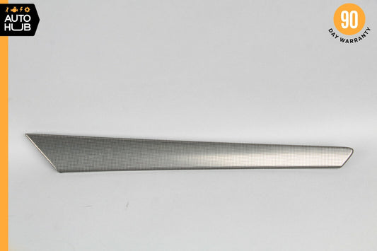 05-07 Mercedes W203 C230 C320 Rear Right Side Interior Door Panel Trim Silver - photo 1