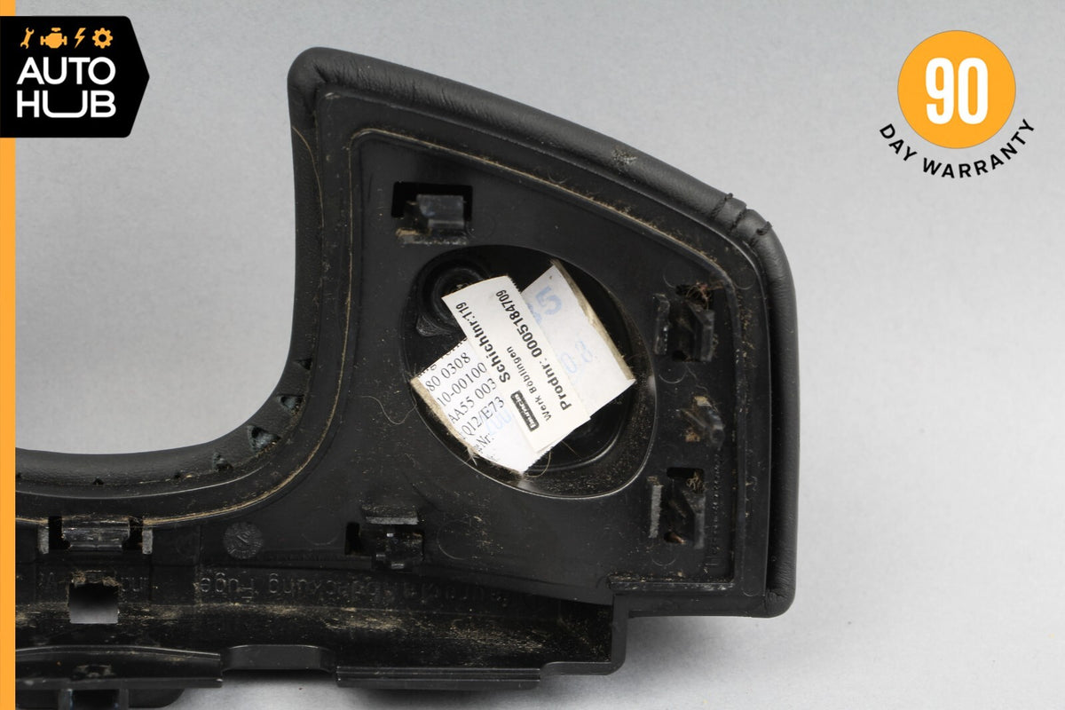 07-09 Mercedes W221 S63 AMG S550 S450 S65 Center Console Trim Nappa Black OEM - photo 8