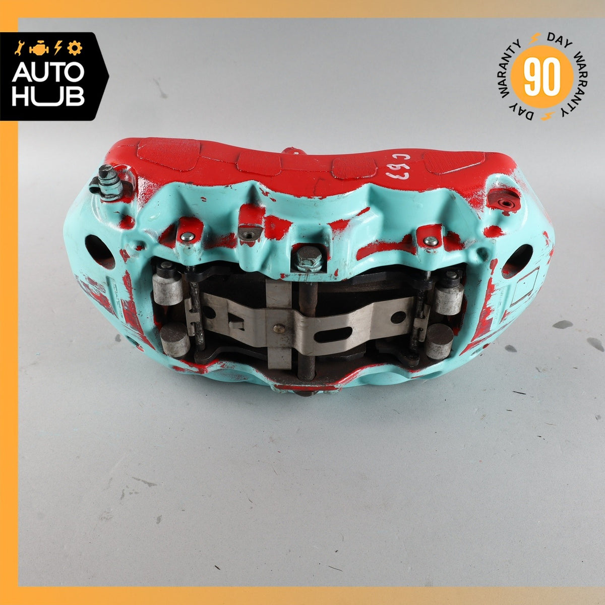 13-20 Mercedes W205 C63 S65 AMG S600 Front Left & Right Brake Calipers Set OEM - photo 10