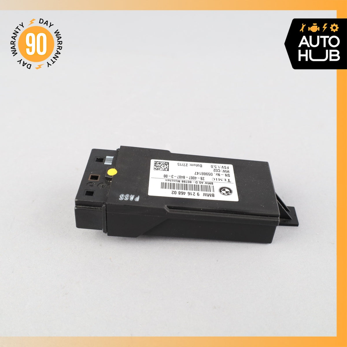 BMW F15 X5 Front Left or Right Seat Heating Control Module 9216468 OEM - photo 3