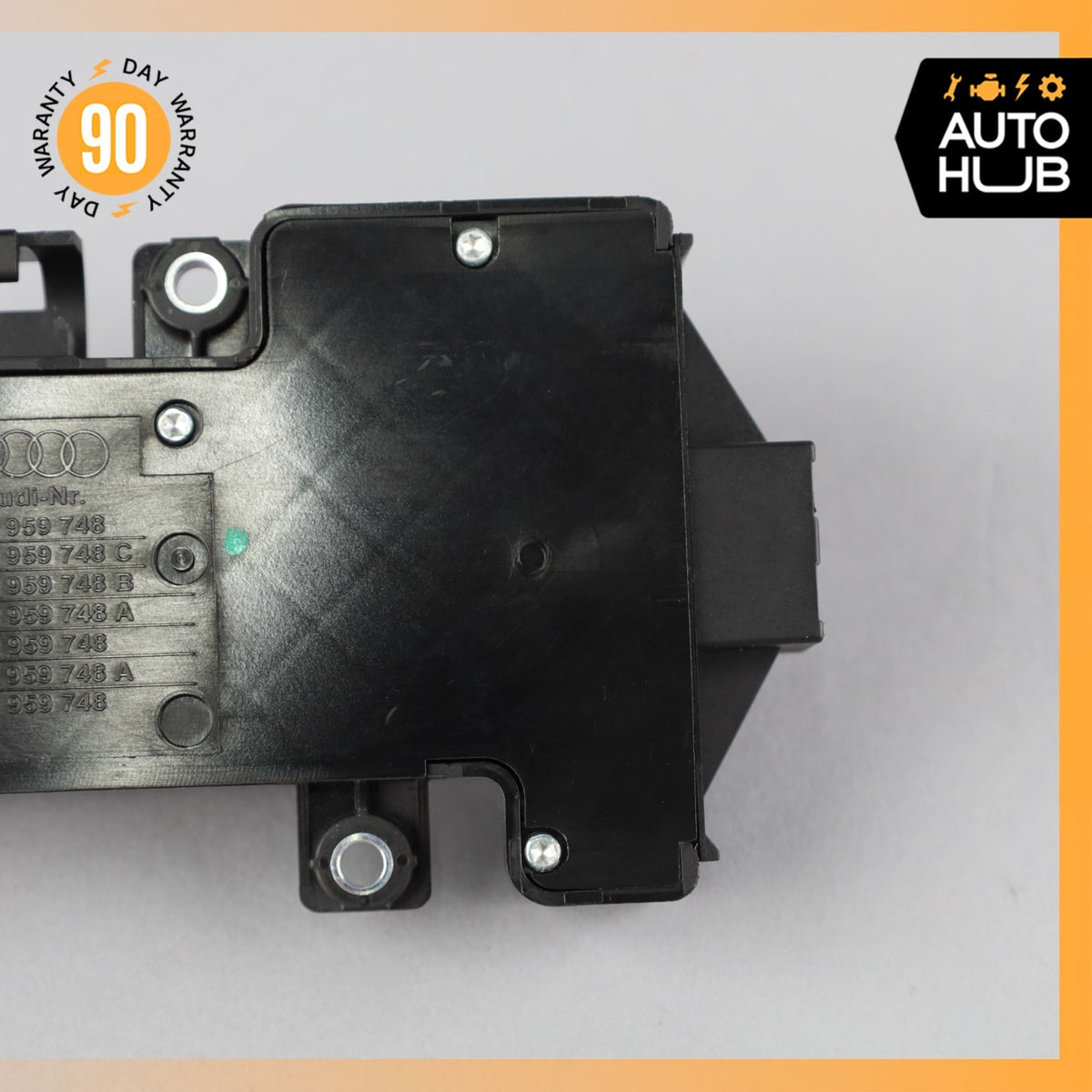 Audi S5 Front Right Power Seat Control Lumbar Switch Black OEM - photo 6