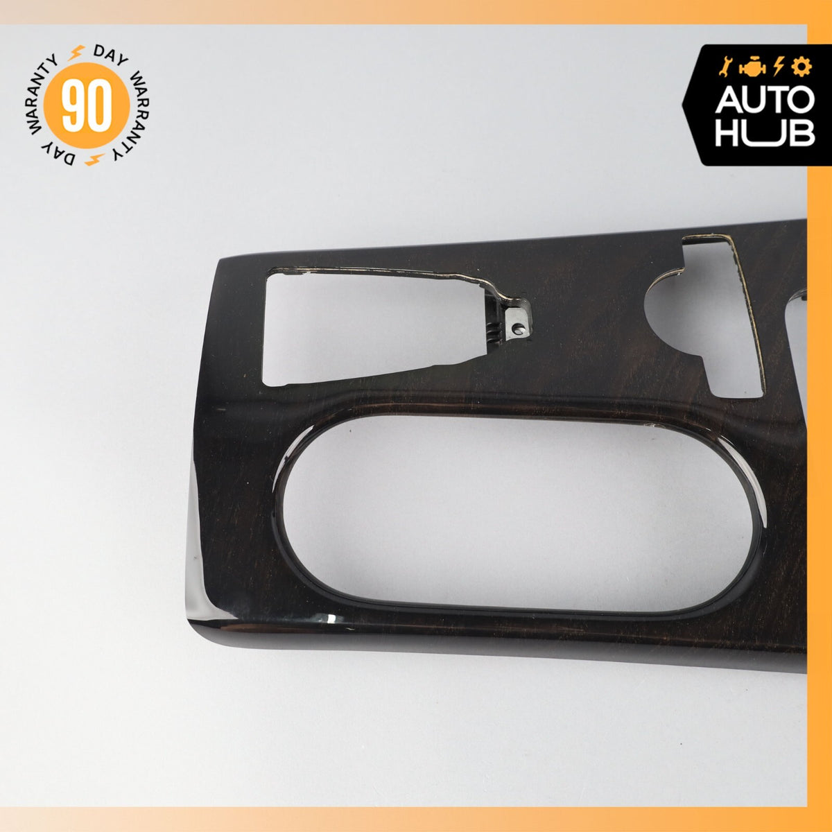 12-16 Mercedes R172 SLK250 Center Console Trim Bezel Black Ash Wood OEM 40k - photo 12