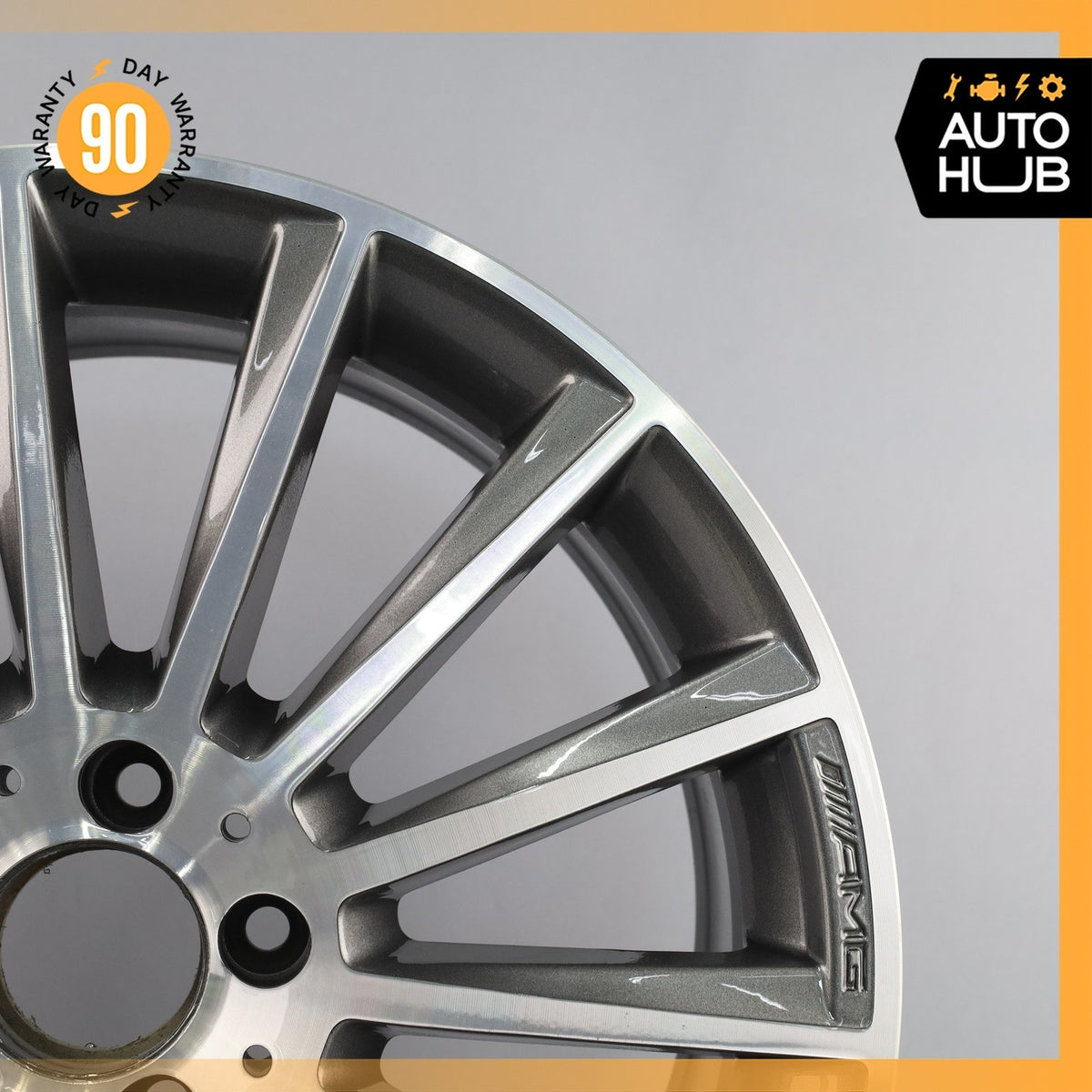 Mercedes W205 C300 C400 AMG 7.5 x 19 19" Front Wheel Rim 2054011300 OEM - photo 4