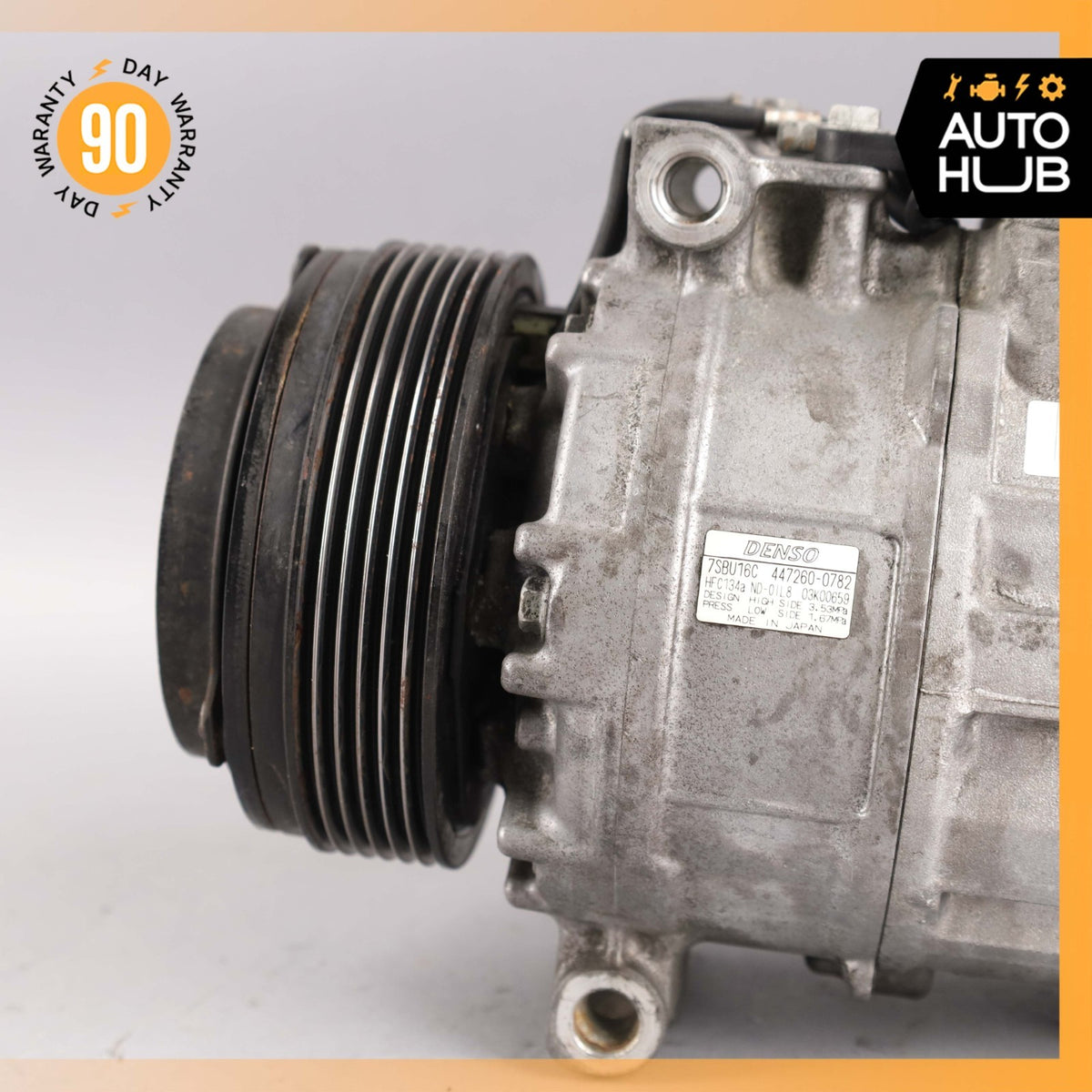 99-02 Rolls Royce Silver Seraph V12 AC Air Conditioning Compressor PA22470PD OEM - photo 4