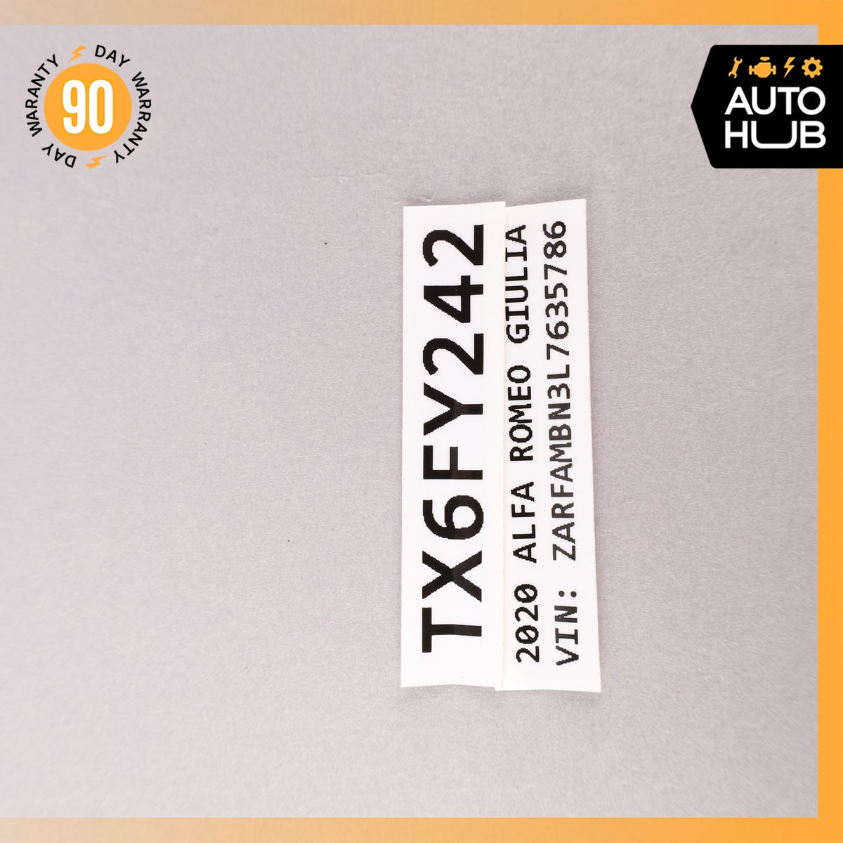 17-23 Alfa Romeo 952 Giulia Rear Trunk Tailgate Release Open Handle w/Camera OEM - photo 13