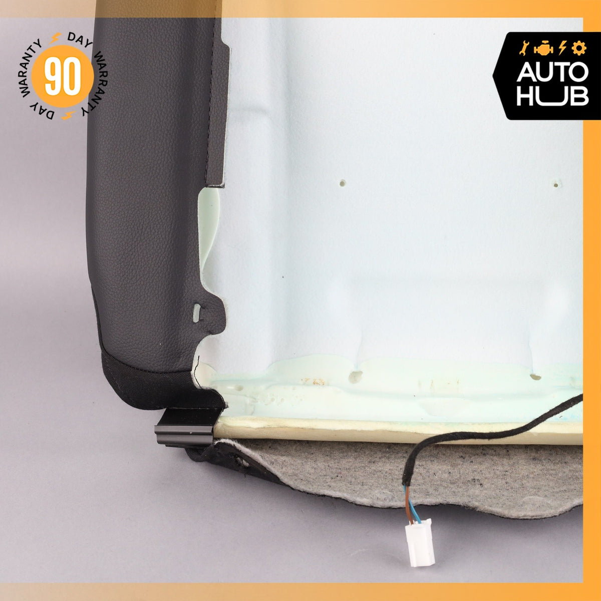 10-13 Mercedes W212 E350 E400 Front Right Seat Cushion Top Upper Black OEM - photo 12