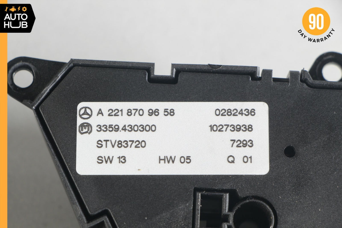 07-13 Mercedes W221 S550 Rear Left Side Seat Control Memory Switch OEM - photo 9
