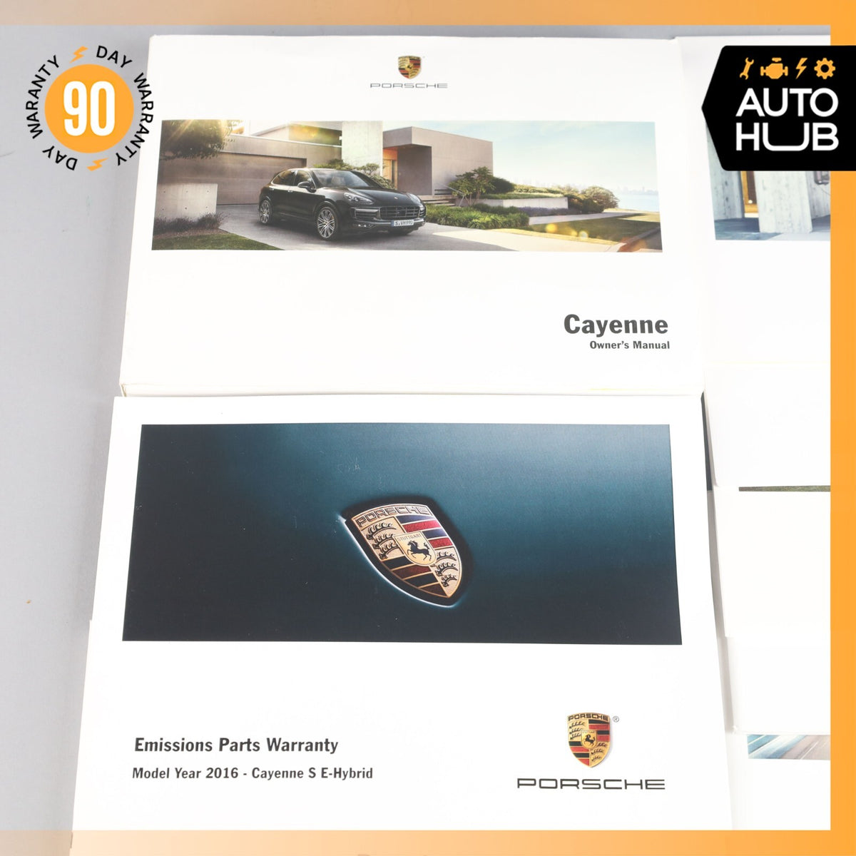 2016 Porsche Cayenne 958 E-Hybrid Operator's Owner's Manual Book Assembly OEM - photo 3