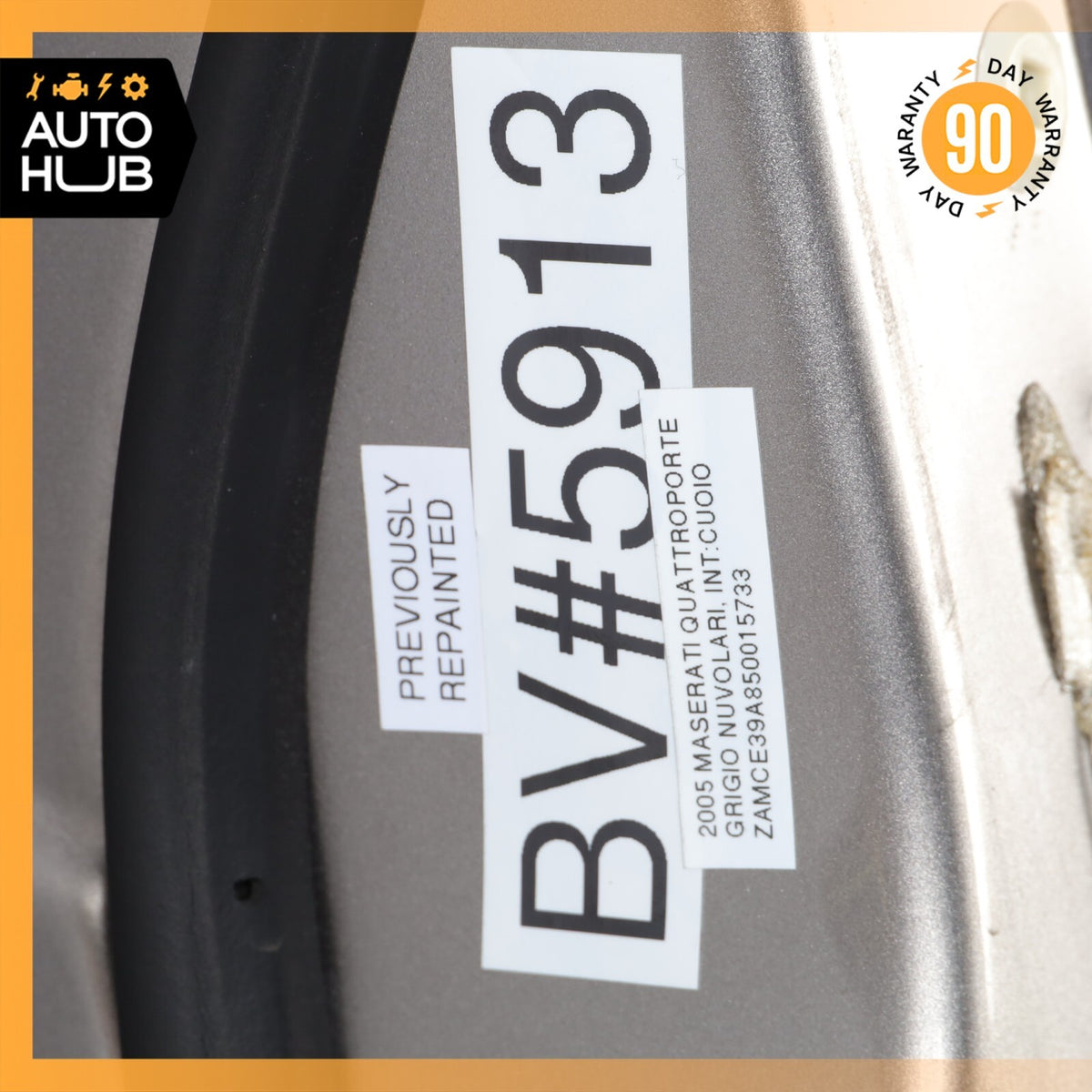 03-13 Maserati Quattroporte S GT S M139 Front Left Driver Side Door Shell OEM - photo 24