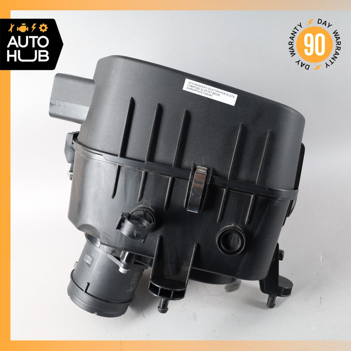 14-18 Maserati Quattroporte Ghibli Engine Air Intake Filter Right 670001543 OEM - photo 6