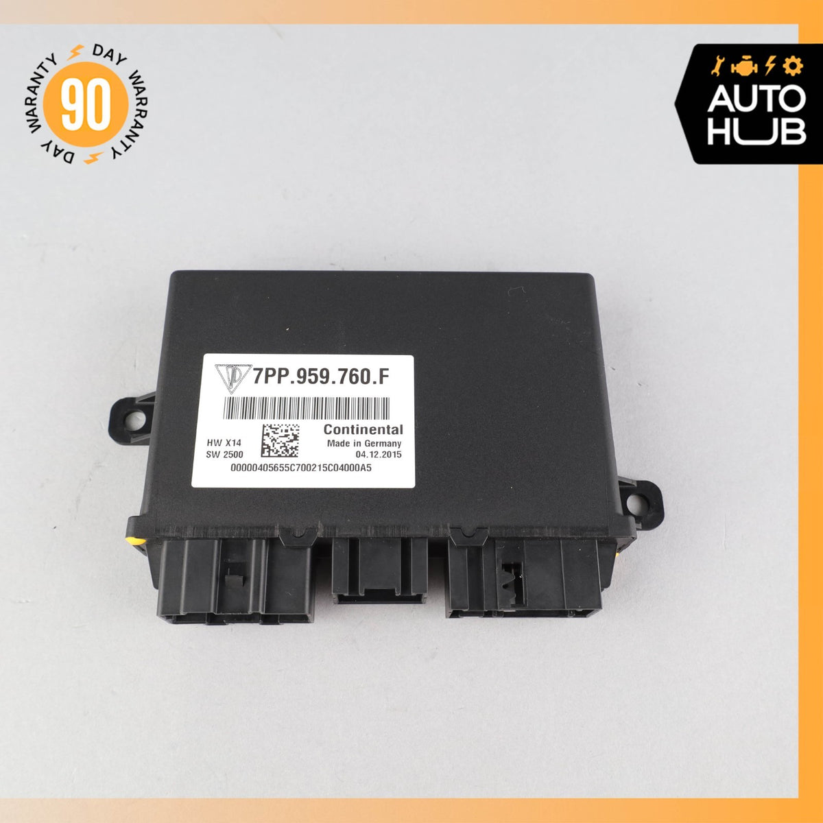 Porsche Cayenne 958 Front Left or Right Seat Control Module Unit 7PP959760F OEM - photo 6