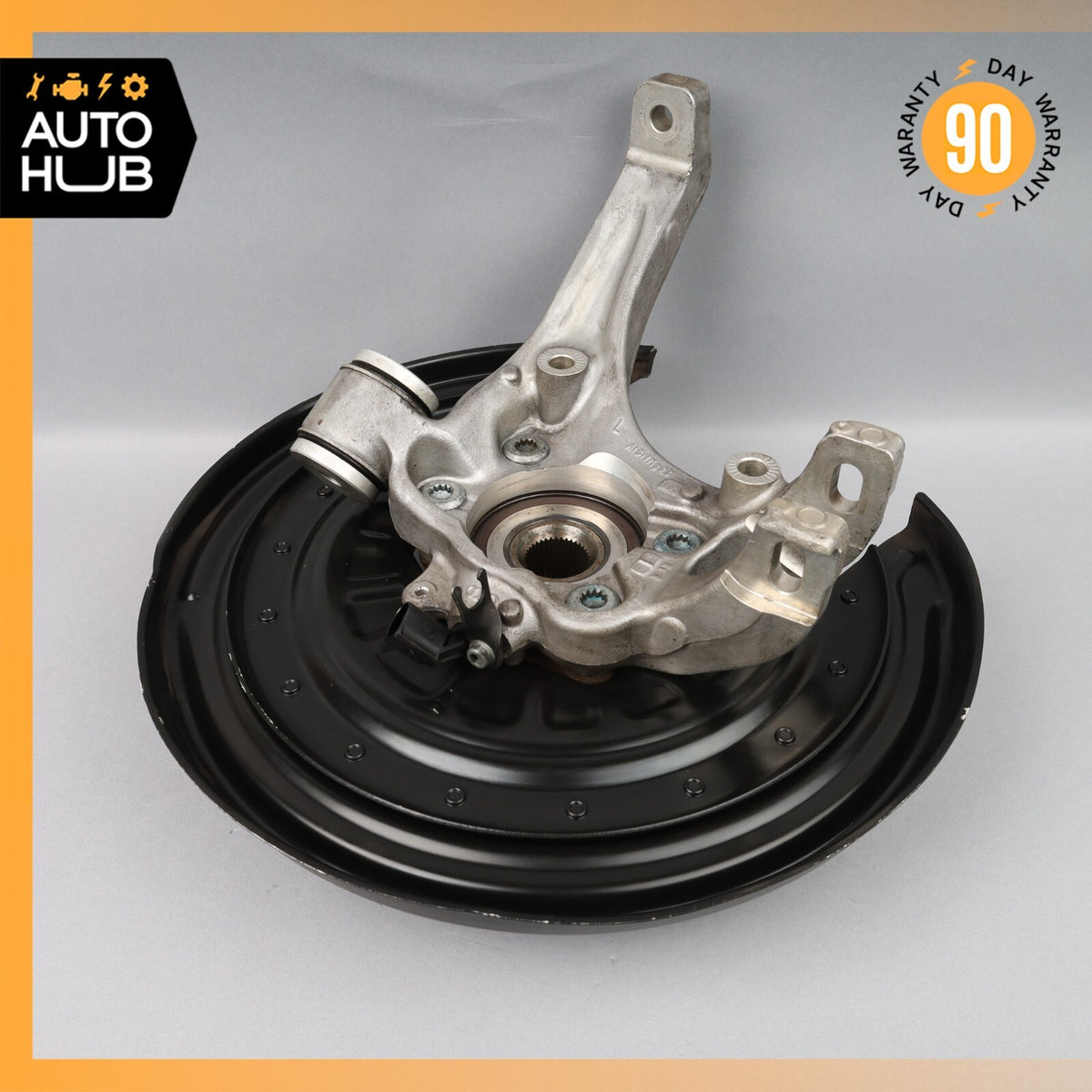 03-13 Bentley Continental GT Rear Left Driver Side Spindle Knuckle Hub OEM - photo 8