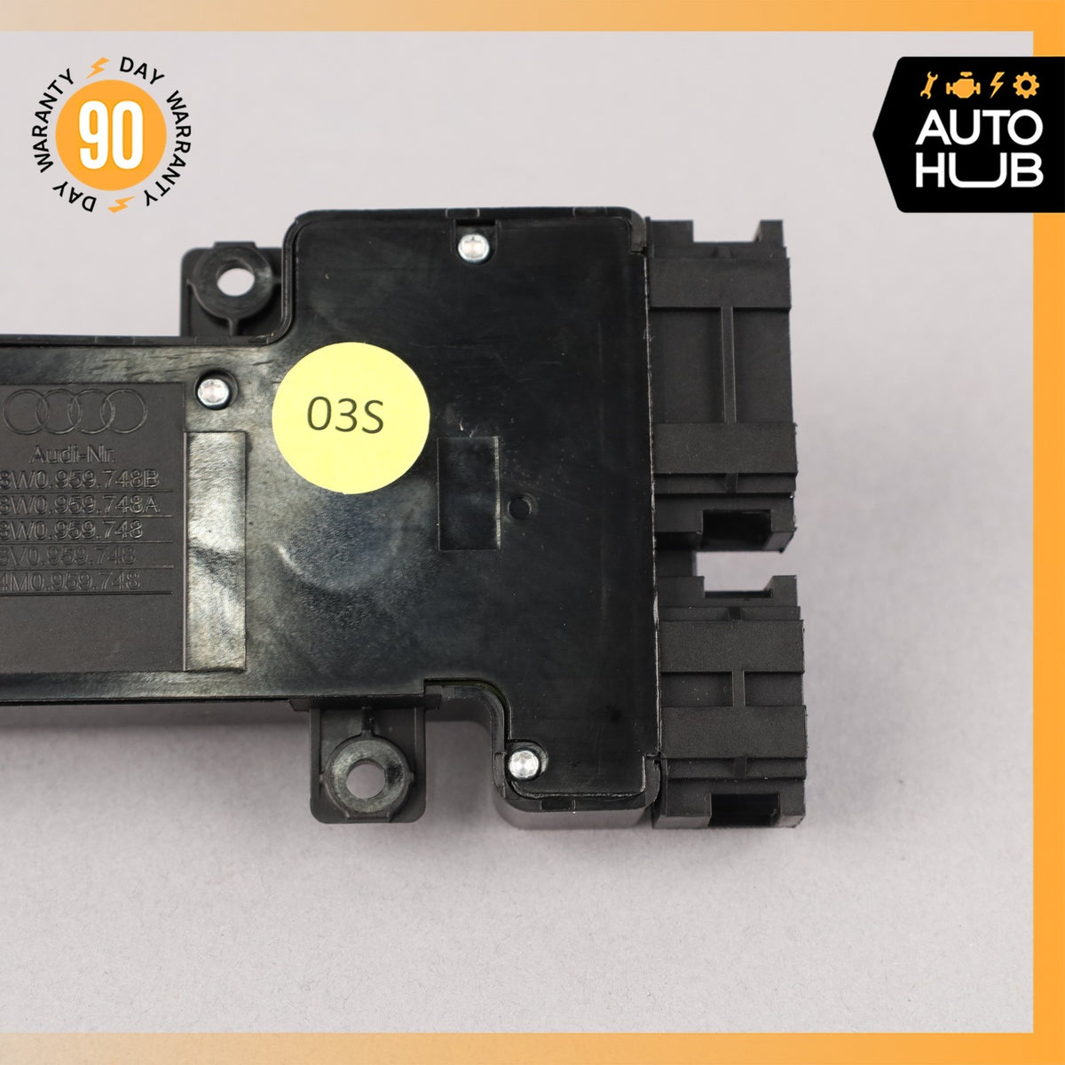 17-19 Audi 4M Q7 Front Right Passenger Side Power Seat Control Switch OEM 87k - photo 7
