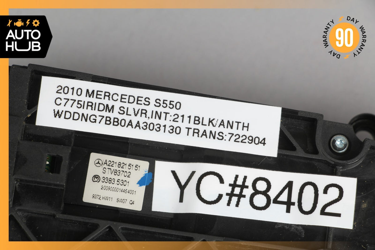 09-13 Mercedes W221 S550 S400 S600 Left Driver Master Window Switch Control OEM - photo 10