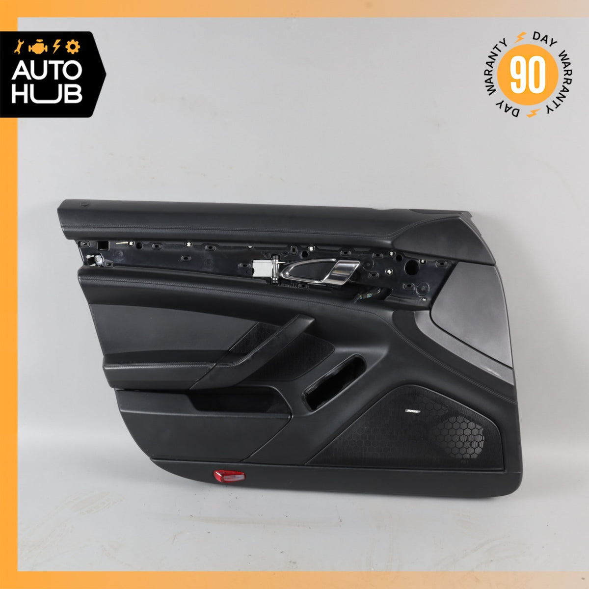 10-16 Porsche Panamera 970 S Front Left Side Interior Door Panel Leather OEM 70k - photo 2