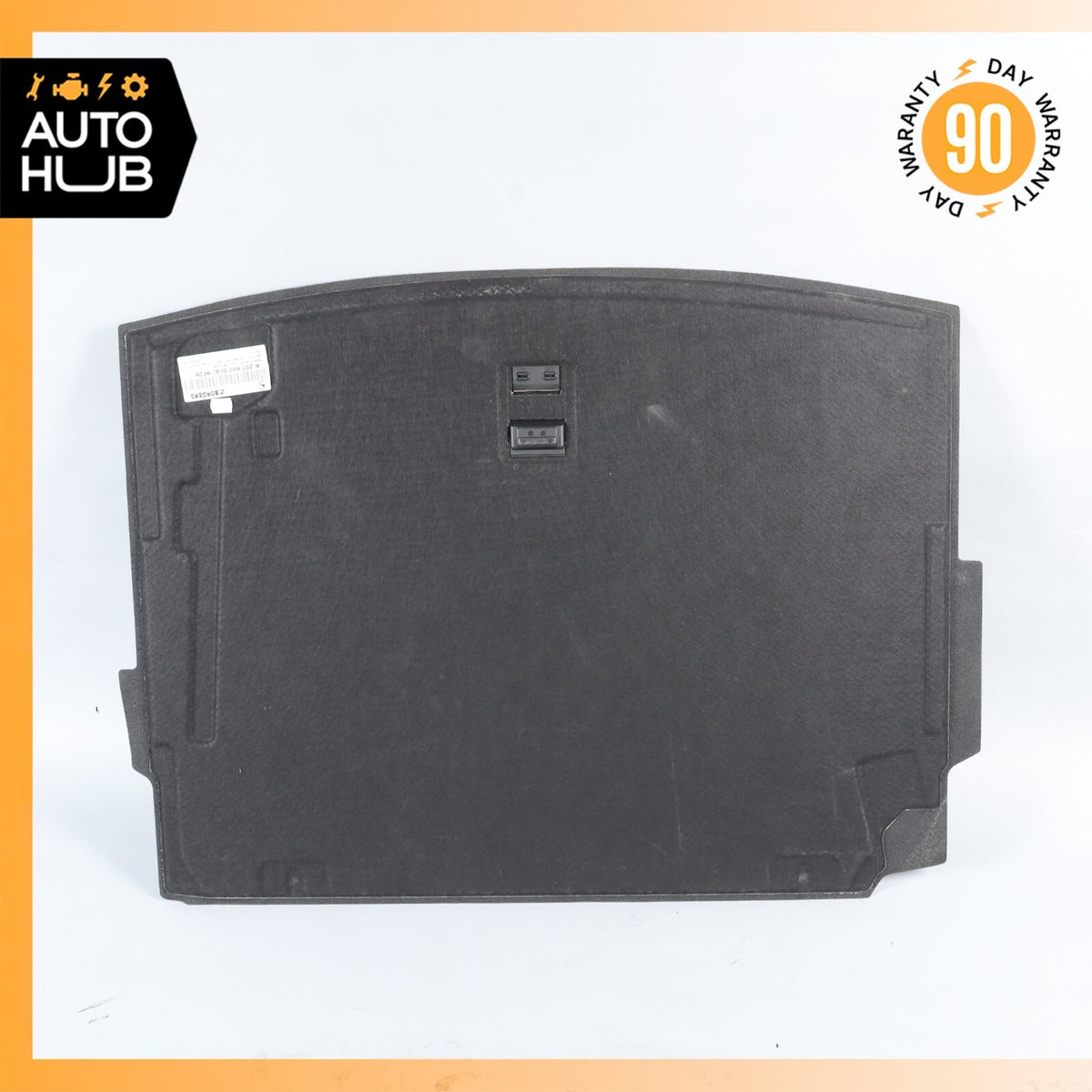 2011 Mercedes W207 E550 E350 Trunk Compartment Floor Lining Trim Black OEM 46k - photo 9