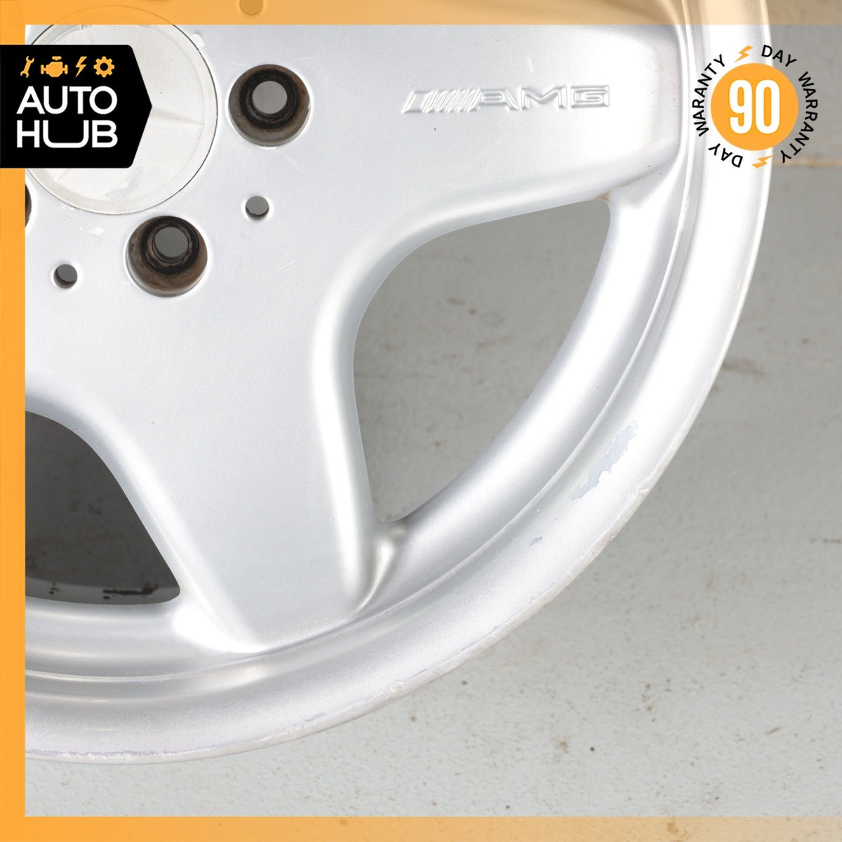 Mercedes R170 SLK320 SLK230 8.5 x 17 17" Rear Wheel Rim HWA1704010202 OEM - photo 5