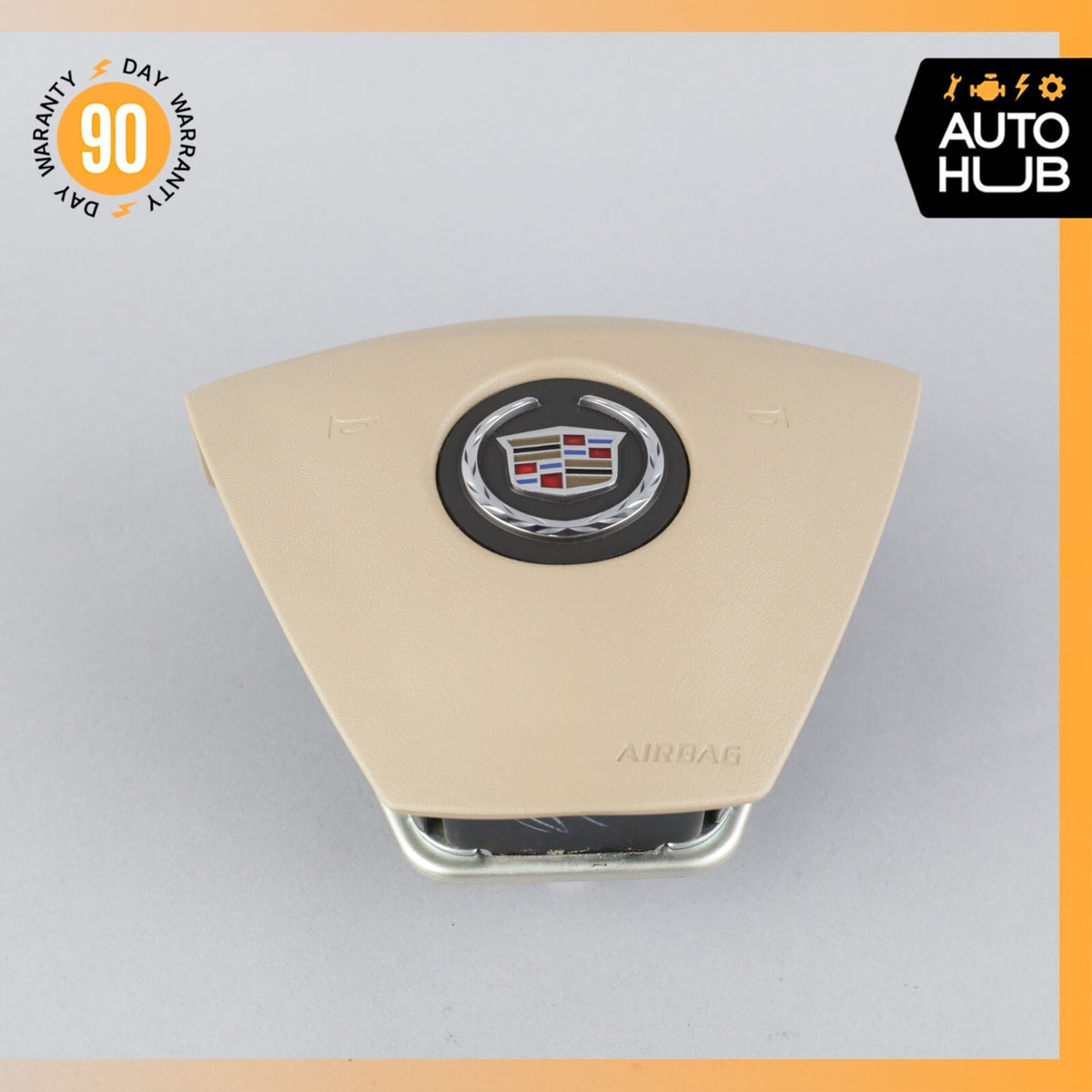 04-07 Cadillac XLR Driver Steering Wheel Airbag Beige 15782241 OEM 70k - photo 7