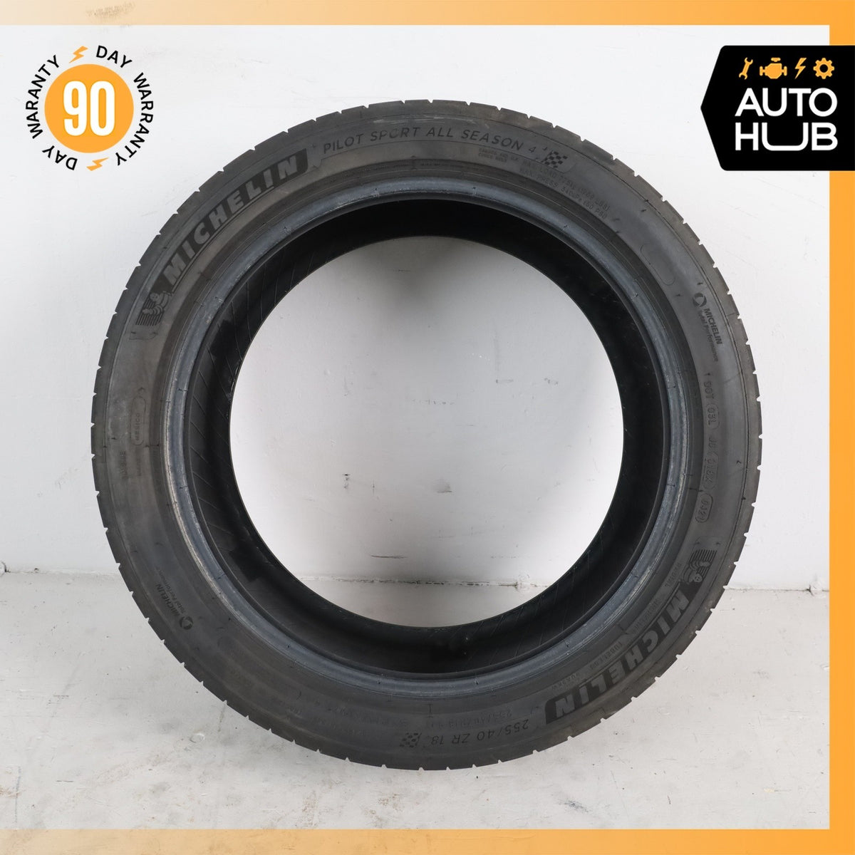 255/40ZR18 Michelin Pilot Sport All Season 4 255 40 18' 99Y XL 8.5/32" Tire - photo 3