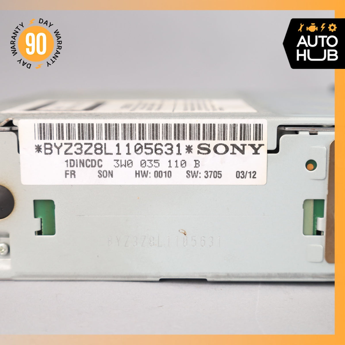 12-18 Bentley Continental Flying Spur GTC GT 6 Disk CD Changer Player OEM - photo 7