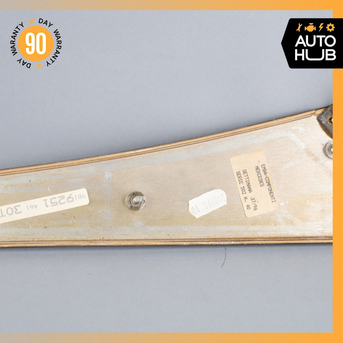 93-99 Mercedes W140 CL600 S500 Coupe Left Driver Side Door Panel Trim Wood OEM - photo 14