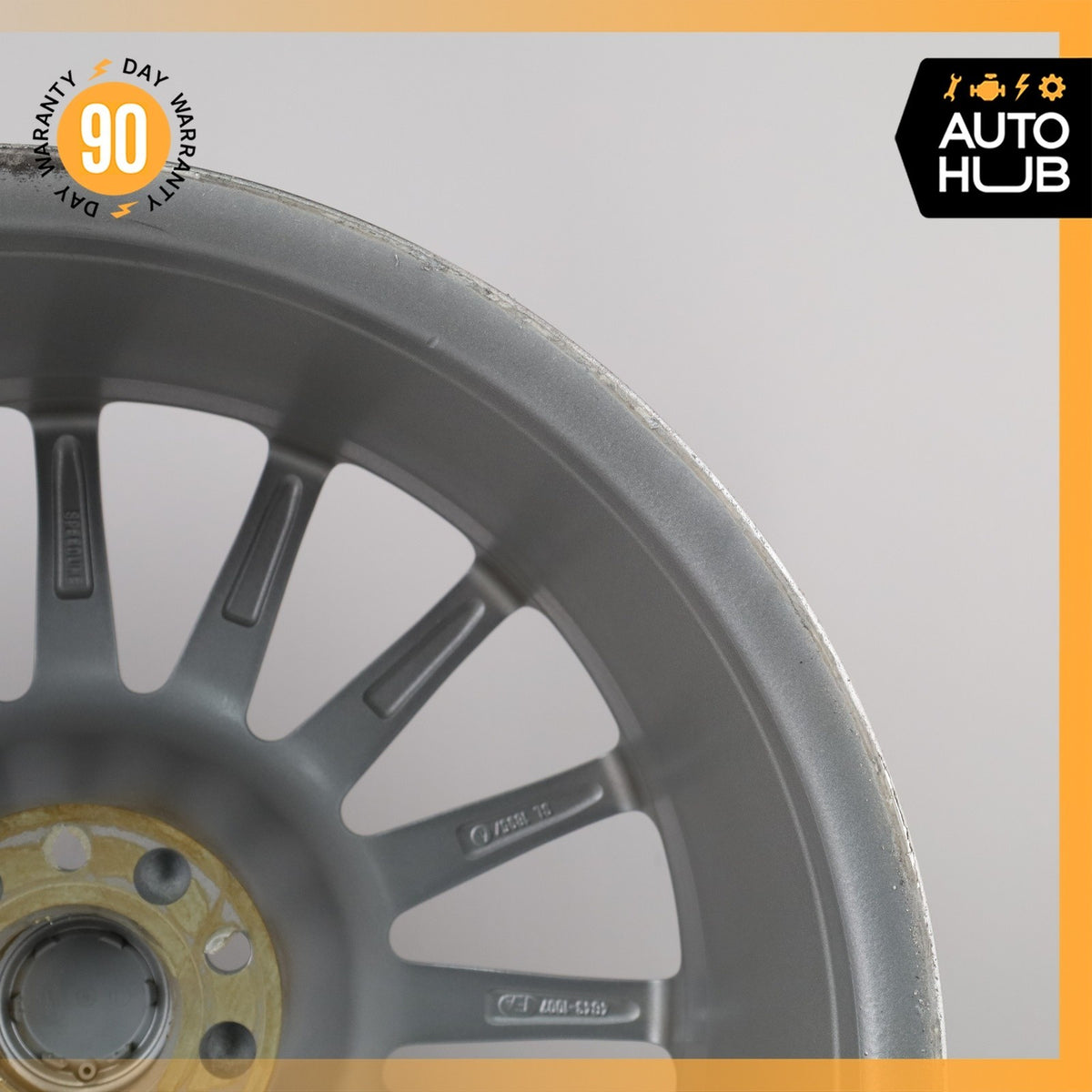 Aston Martin DB9 8.5 x 19 19" Front Wheel Rim Silver 4G431007FA OEM - photo 9