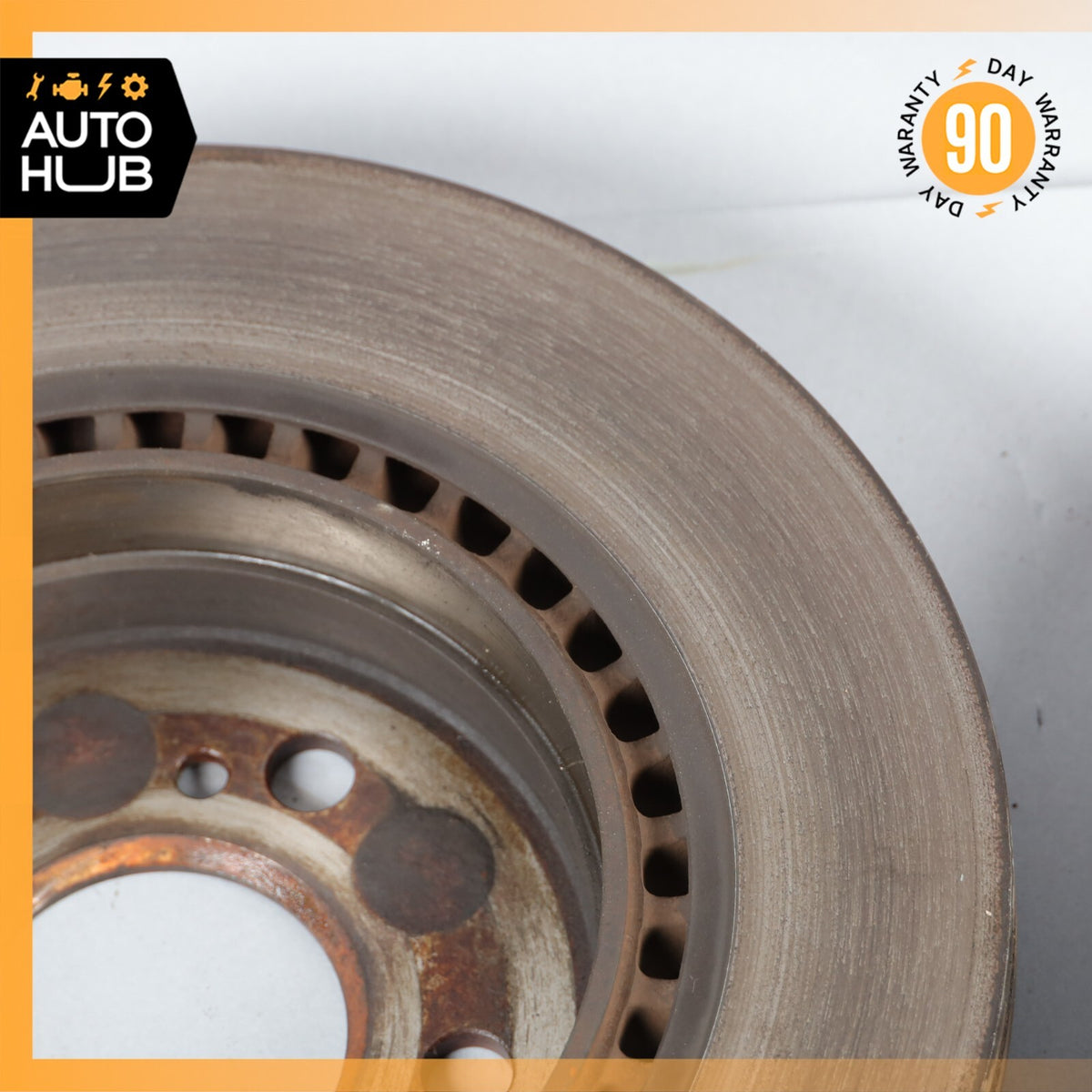 08-17 Mercedes W207 E350 E400 C350 Rear Brake Rotor Left and Right Set OEM - photo 14
