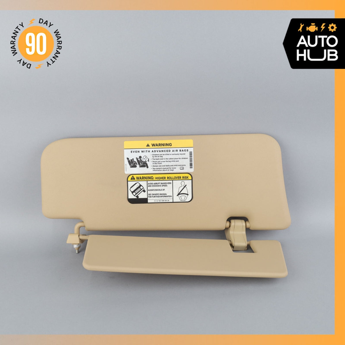 06-12 Mercedes W164 ML63 GL350 Sun Visor Sunvisor Front Left Driver Side OEM - photo 5