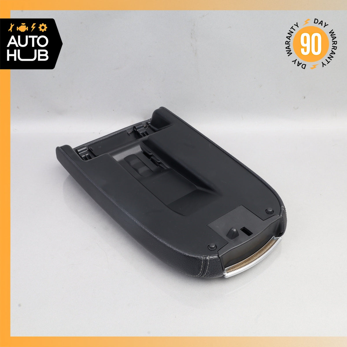 06-12 Mercedes X164 GL450 GL350 Center Console Armrest Arm Rest Cover Black OEM - photo 7