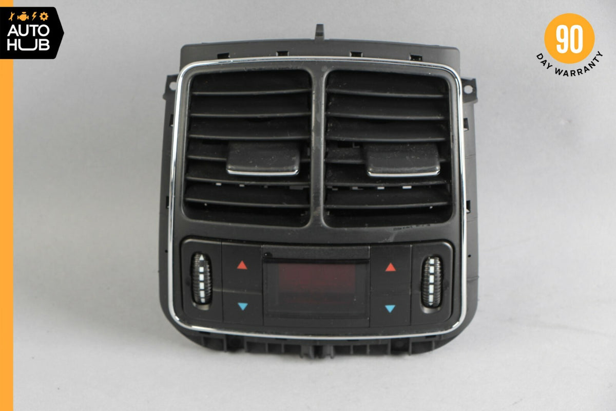 06-11 Mercedes W219 CLS500 CLS55 AMG Rear Seat AC A/C Control Air Vent Black OEM - photo 2